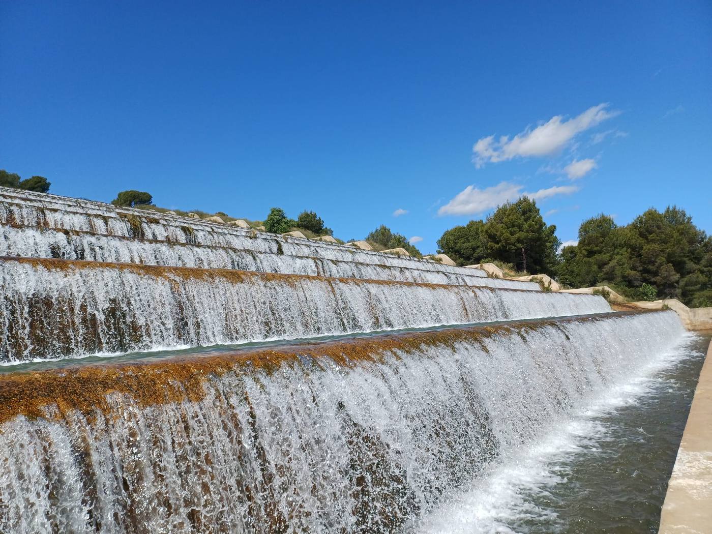 Watervallen bij de Rebalsadors